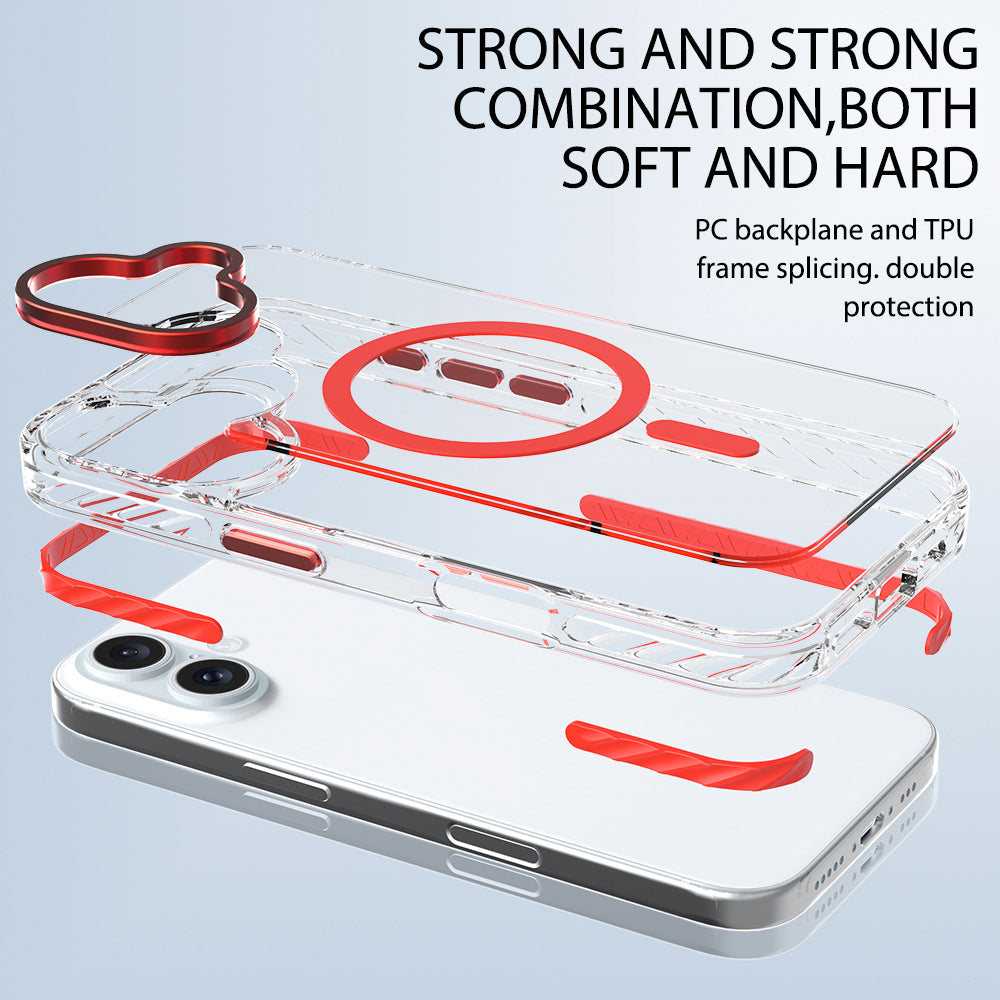 For iPhone16 Case Compatible with Magsafe, Cute Bling Luxury Soft TPU Protective Phone case For iPhone16 Case Compatible with Magsafe, Cute Bling Luxury Soft TPU Protective Phone case